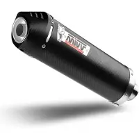 MIVV Oval Bmw R 1200 Gs/adventure 2010-12 B.012.lec Homologated Slip On Muffler Argenté Homologated