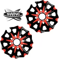 TSL Outdoor Kit Swing 55 Panier Rouge,Noir 55 mm Rouge,Noir 55 mm