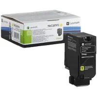 Lexmark 84C2HY0 - Jaune - Toner - Grande capacité