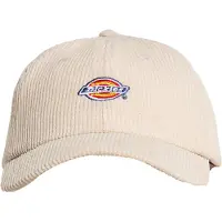 Dickies Casquette HARDWICK CORDUROY CAP STONE hommes - Blanc - Unique