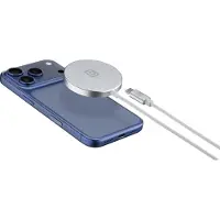 Cellularline MAG PAD Qi2.2 25W Chargeur sans fil magnétique 25W avec technologie Qi2.2, conçu pour une recharge rapide et efficace de tous les smartphones