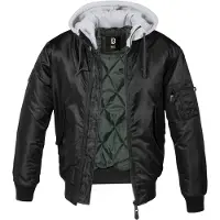 Brandit Veste d’hiver gris / noir