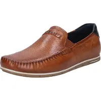 Bugatti Chesley, chaussures pour hommes, modèle pantoufle, couleur marron, style décontracté