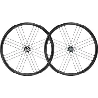 Campagnolo Bora Wto 33 2 Way Fit Disc Tubeless Road Wheel Set Noir 12 x 100 / 12 x 142 mm / Sram XDR