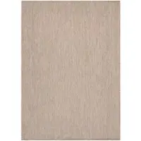 Carpetsale24 Tapis Intérieur Extérieur Tissage Plat Aspect Sisal avec Bordure Imperméable pour Cuisine Terrasse Salon, Taille: 140x200 cm