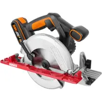 WORX Scie circulaire portative sans fil WX530 20V incl. 165x16mm Ø, sans batterie ni chargeur