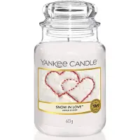 Yankee candle Parfums d'ambiance Bougies parfumées Amour d’hiver Classic Large Glass