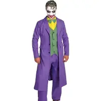 TECHSALES Joker Men Costume Violet XL
