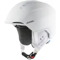 Alpina Casque de Ski Alpina Unisex Grand Lavalan White Matt-57 - 61 cm