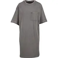 Urban Classics Tb7493 Short Sleeve Short Dress Gris XS Femme