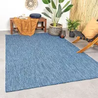 NATURL. Tapis d'extérieur - Costa Bleu | 140x200 cm | Rectangulaire | Tissage plat