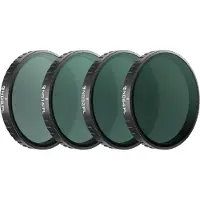 FreeWell Filtres pour DJI Osmo Action 6 - Journée ensoleillée - Lot de 4