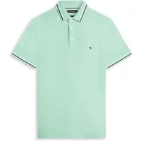 Tommy Hilfiger Tipped Slim Fit Short Sleeve Polo Vert XL Homme