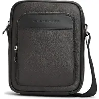 Tommy Hilfiger Sac à bandoulière gris / noir
