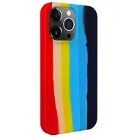 Evelatus iPhone 13 Pro Max étui en silicone multi-couleur (Apple iPhone 13 Pro Max), Coque pour téléphone portable, Multicolore