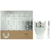 Paco Rabanne Invictus Eau de Toilette Set, 100 ml + Eau de Toilette, 10 ml