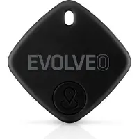 Evolveo TrackTag, localisateur Bluetooth compatible avec Apple Find My, couleur noire