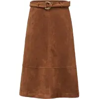 Salsa Jeans 21011197 Midi Skirt Marron L Femme