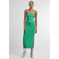 Urban Classics Tb7468 Sleeveless Midi Dress Vert 2XL Femme