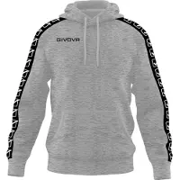 Givova Terry Band Hoodie Gris XL Homme