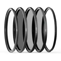Urth 46mm Magnetic Landscape Filter Kit Plus+ (UV, CPL, SGND8, ND64) (Filtre gris neutre, Filtre polarisant, Filtre UV), Filtre photo, Noir
