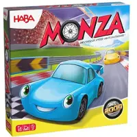 Haba Jeu de société Monza 2.0 - Jeu familial de stratégie avec des voitures de course