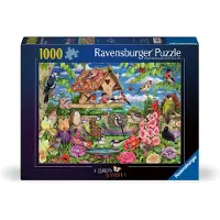 Ravensburger The Bird Table 1000p (12001713) Puzzle Multicolore Enfants