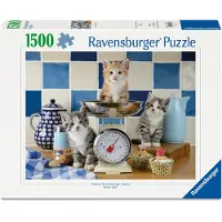 Ravensburger Cute Cats 1500p (12001708) Puzzle Multicolore Enfants