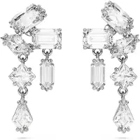 Swarovski Boucles d'oreilles argent / transparent