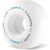 Plan B Cleanups 54 Mm 99a Skateboard Wheels Blanc