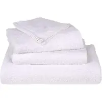 vidaXL Essuie-mains 2 pcs blanc 50x100 cm 360 g/m² 100% coton