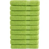 vidaXL Serviettes de sauna de qualité supérieure SOLUND 10pcs 600 g/m²