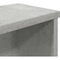 vidaXL Étagère de cuisine empilable noir 50x15x16 cm bois d'ingénierie