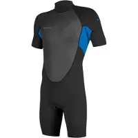 O'Neill Reactor-2 2 Mm Spring Short Sleeve Back Zip Shorty Noir 2XL Homme