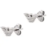 Emporio Armani EGS3318040 Boucle d’oreille Homme, (Acier inoxydable)
