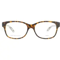 Tommy Hilfiger Lunettes de Vue TH 1017 52/16/140 Havana transparent light green Acetate WOMAN TH 1017