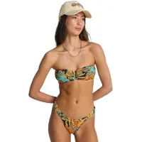 Billabong Des Tropiques Sunni Scrunch Bikini Bottom Multicolore S Femme