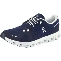 ON Baskets basses 'Cloud6' bleu nuit / blanc