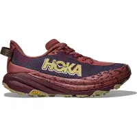 Hoka One One - Chaussures de trail - Speedgoat 6 W Rouge/Black Cherry pour Femme - Taille 37 1/3