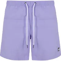Urban Classics Shorts de bain lavande / noir / blanc