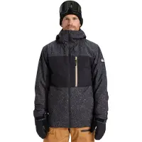 Quiksilver Sycamore Printed Jacket Noir M Homme