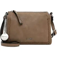 Suri Frey sac à épaule bandoulière sac à épaule SFY Piggy Handbag With Zipper Taupe