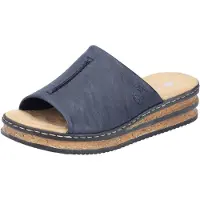 Rieker Pantoufles pour femmes 62905-14 blau 37