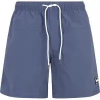 Urban Classics Shorts de bain bleu-gris / blanc