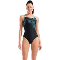Arena Maillot de bain sport 'Kikko' aqua / noir
