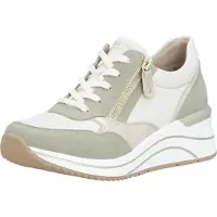 Remonte Chaussure à lacets 'Veterschoenen Laag' kaki