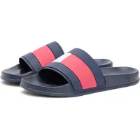 Tommy Hilfiger Mule bleu marine / rouge / blanc