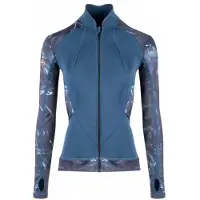 BEUCHAT Atoll Long Sleeve Full Zip Rash Guard Bleu L Femme