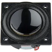 Visaton BF 32 Haut-parleur à large bande Ohm, Composants du haut-parleur, Noir