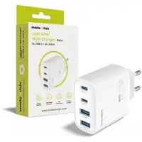 Mobile Origin Chargeur mural 40 W GaN Pw22 - 2 ports USB-C + 2 ports USB-A